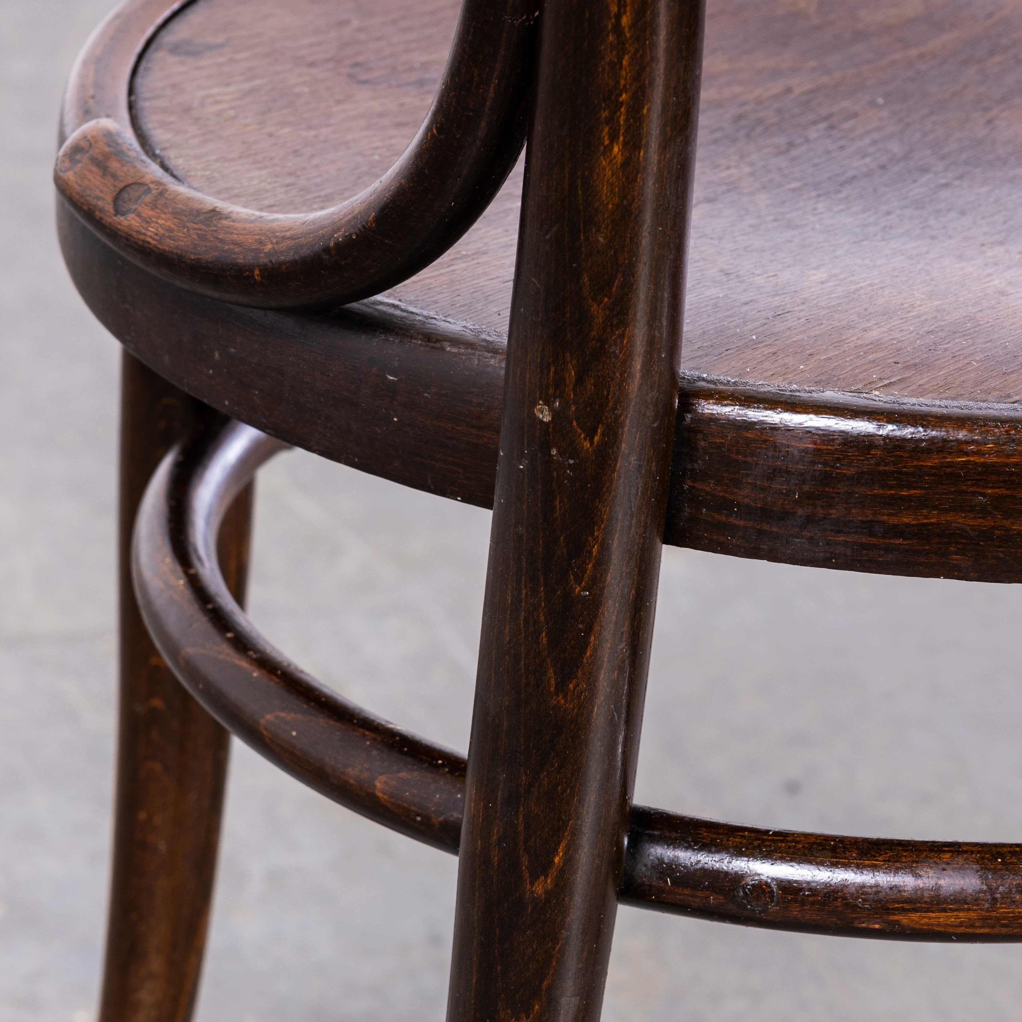 1890s Bentwood Debrecen Single Dining Chair In Good Condition For Sale In Hook, Hampshire