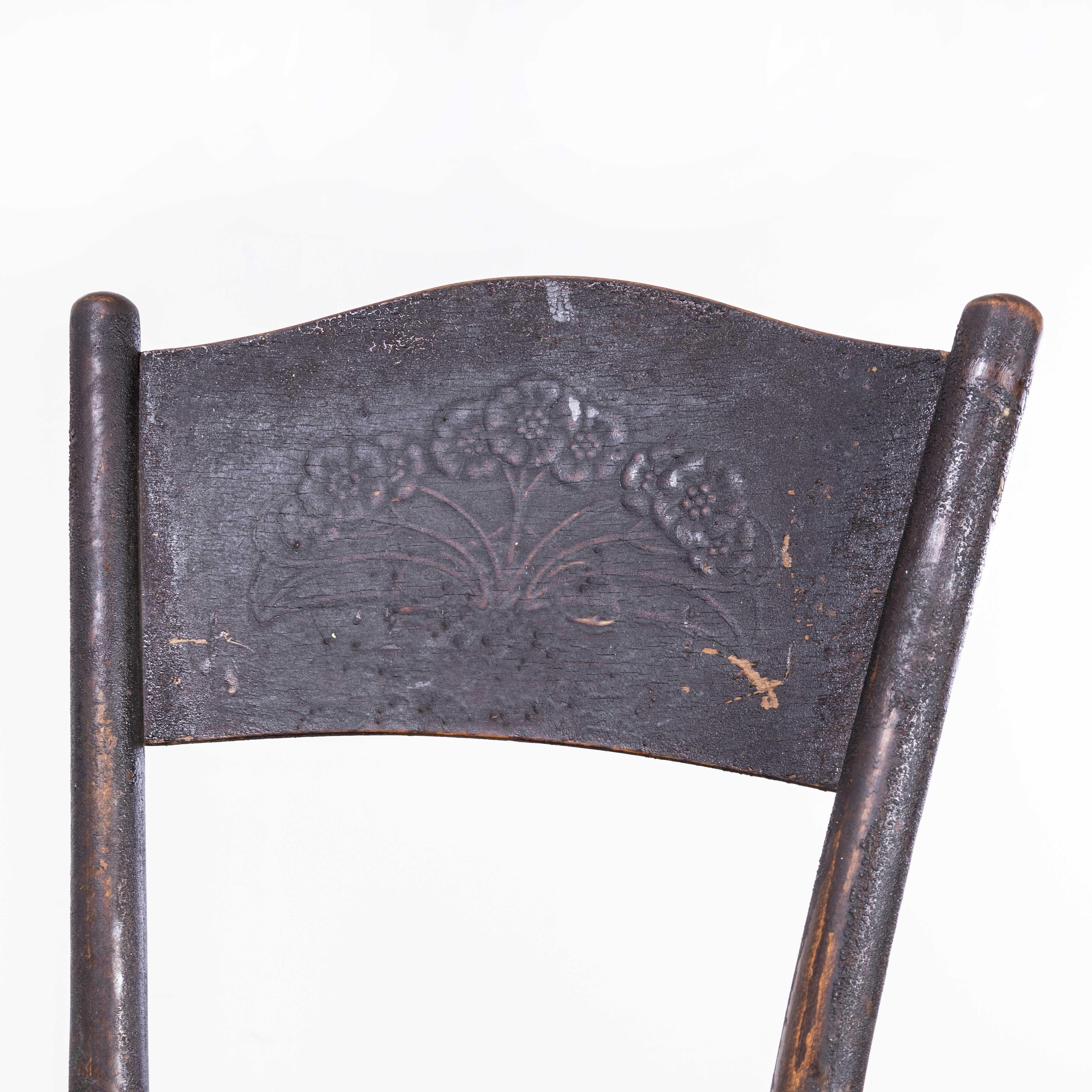 1890s Bentwood Debrecen Single Dining Chair For Sale 2