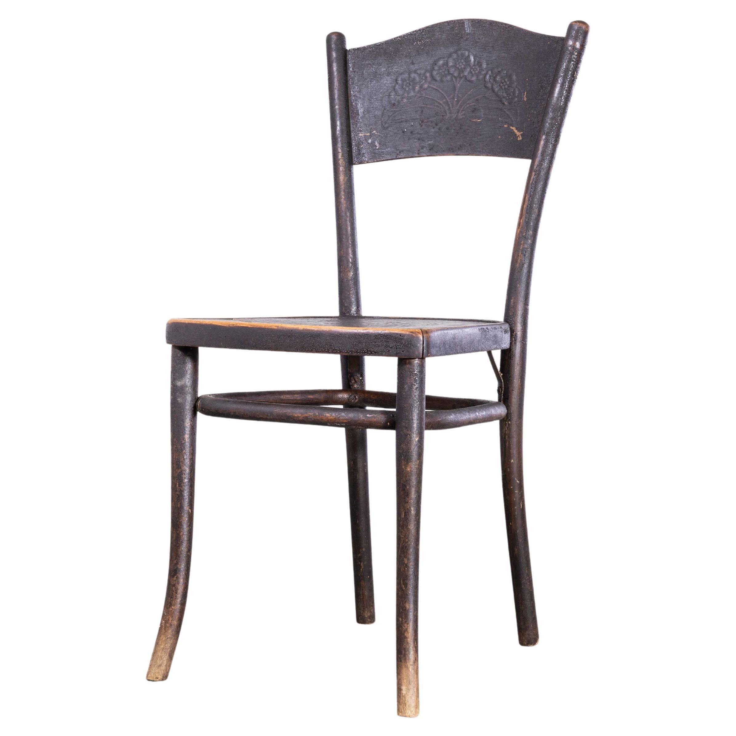 1890s Bentwood Debrecen Single Dining Chair For Sale