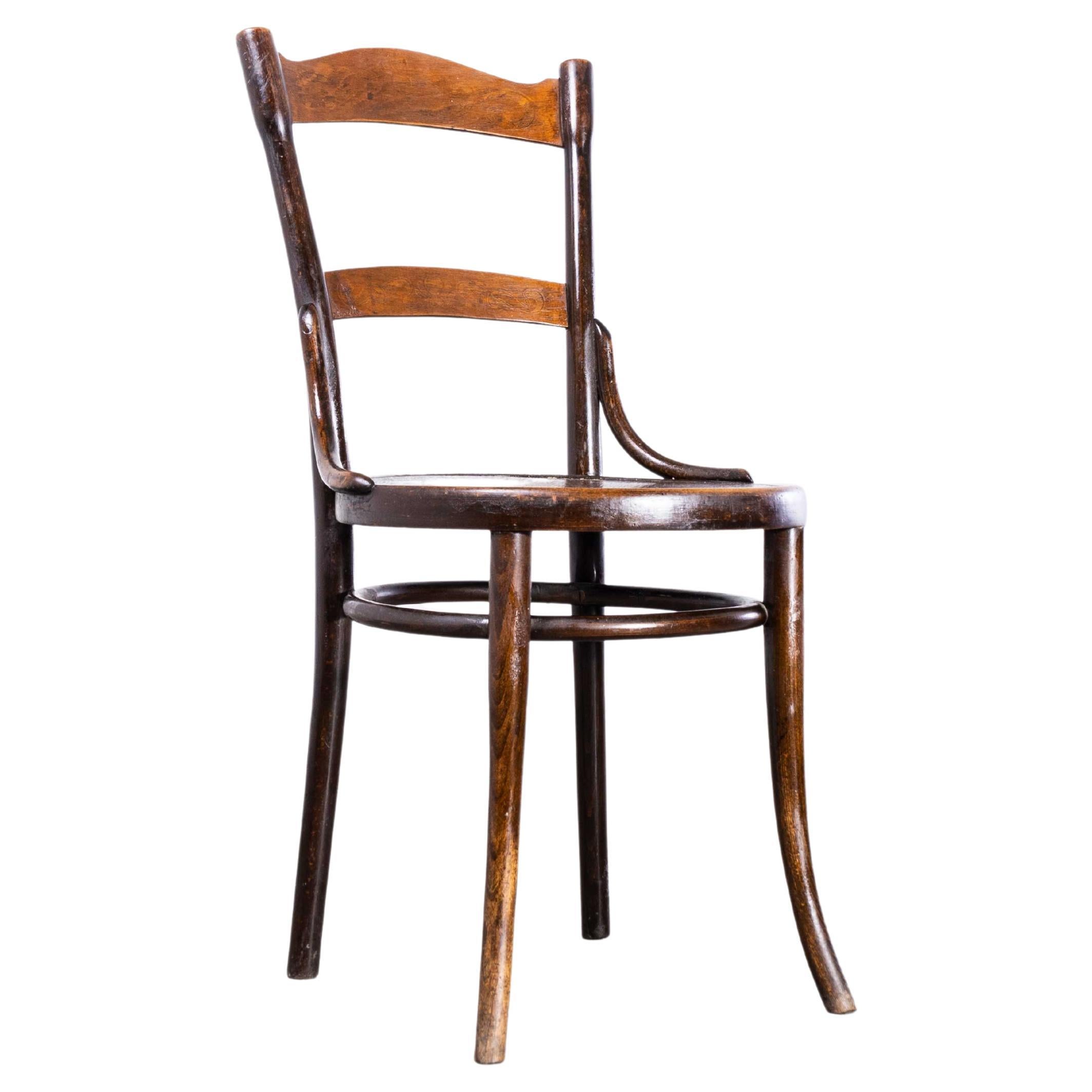 1890s Bentwood Debrecen Single Dining Chair For Sale