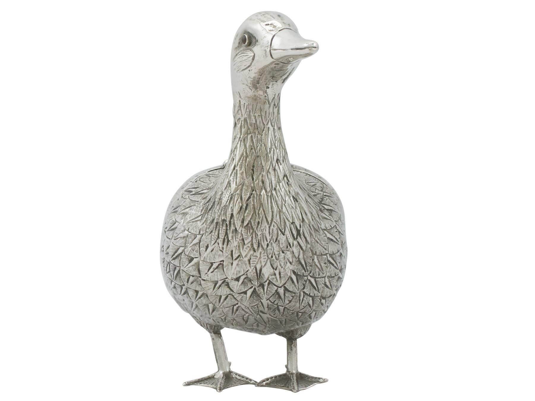 silver duck