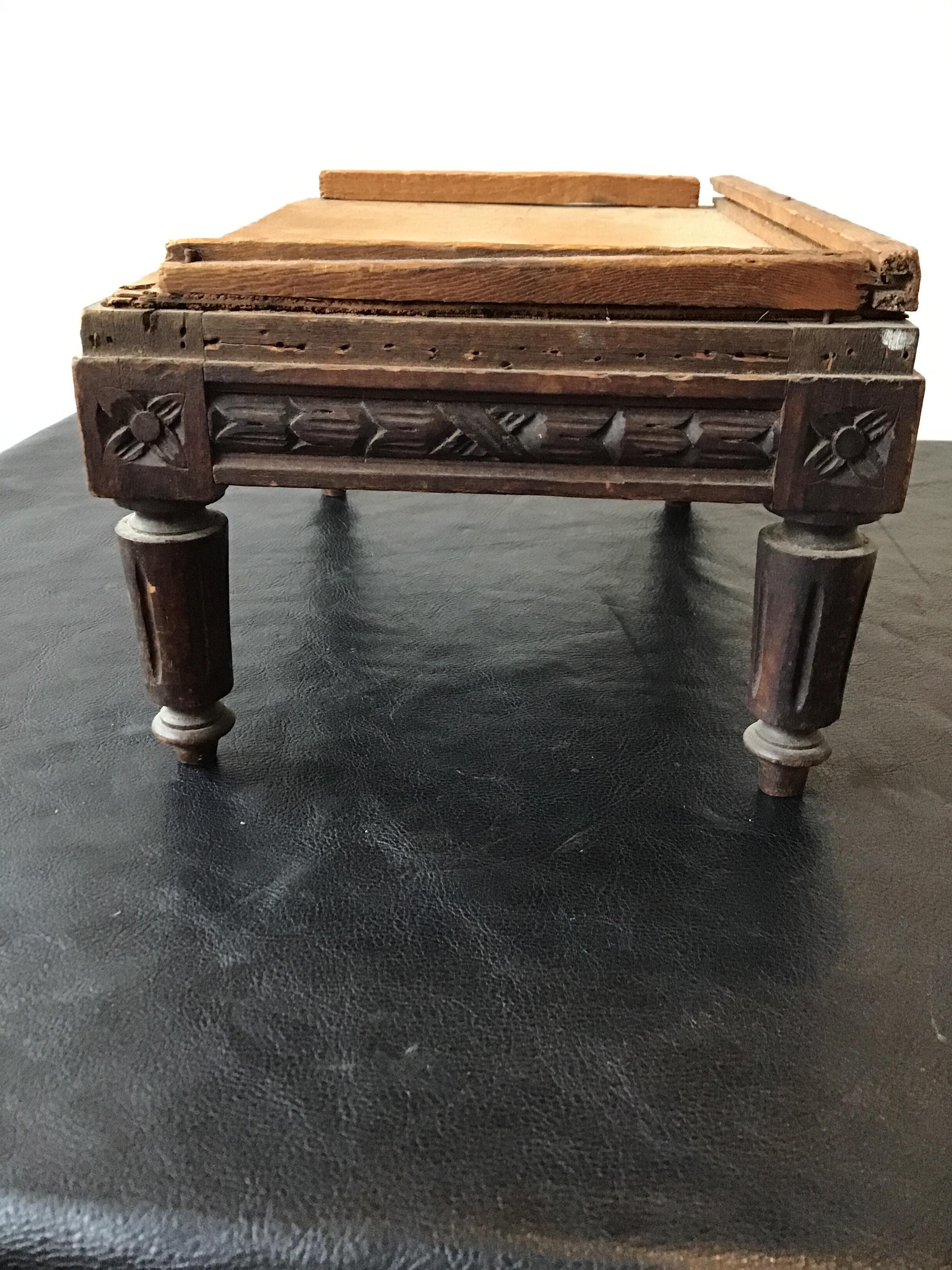 Late 19th Century 1890s French Footstool