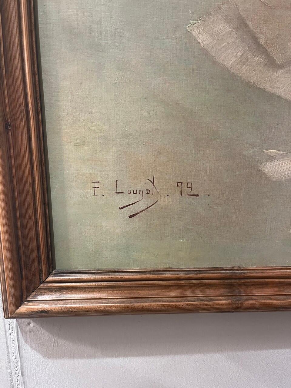 Französisches Gemälde aus den 1890er Jahren 