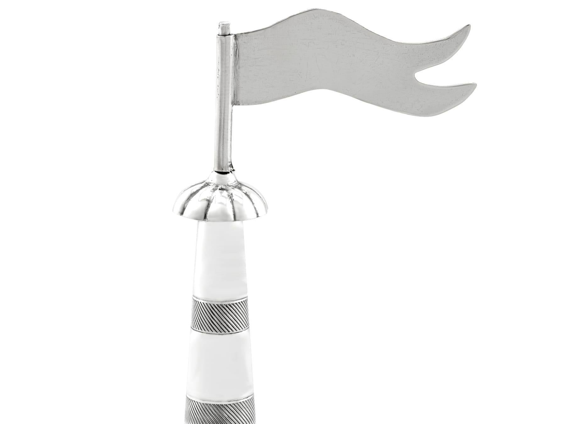 Torre de especias de plata alemana de 1890 en venta 1