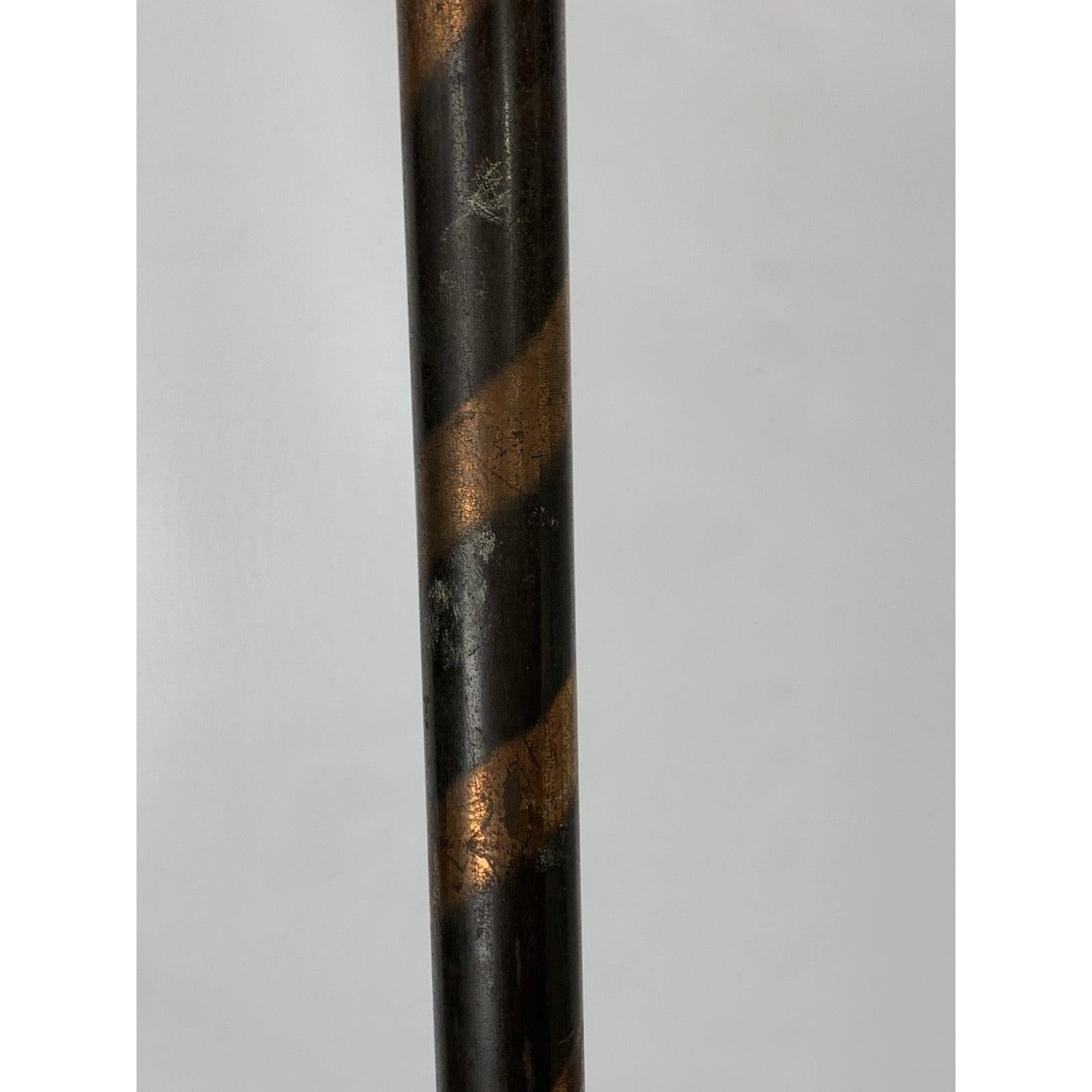 Late 19th Century 1890s High Quality Castiron/Copper Coat Rack For Sale