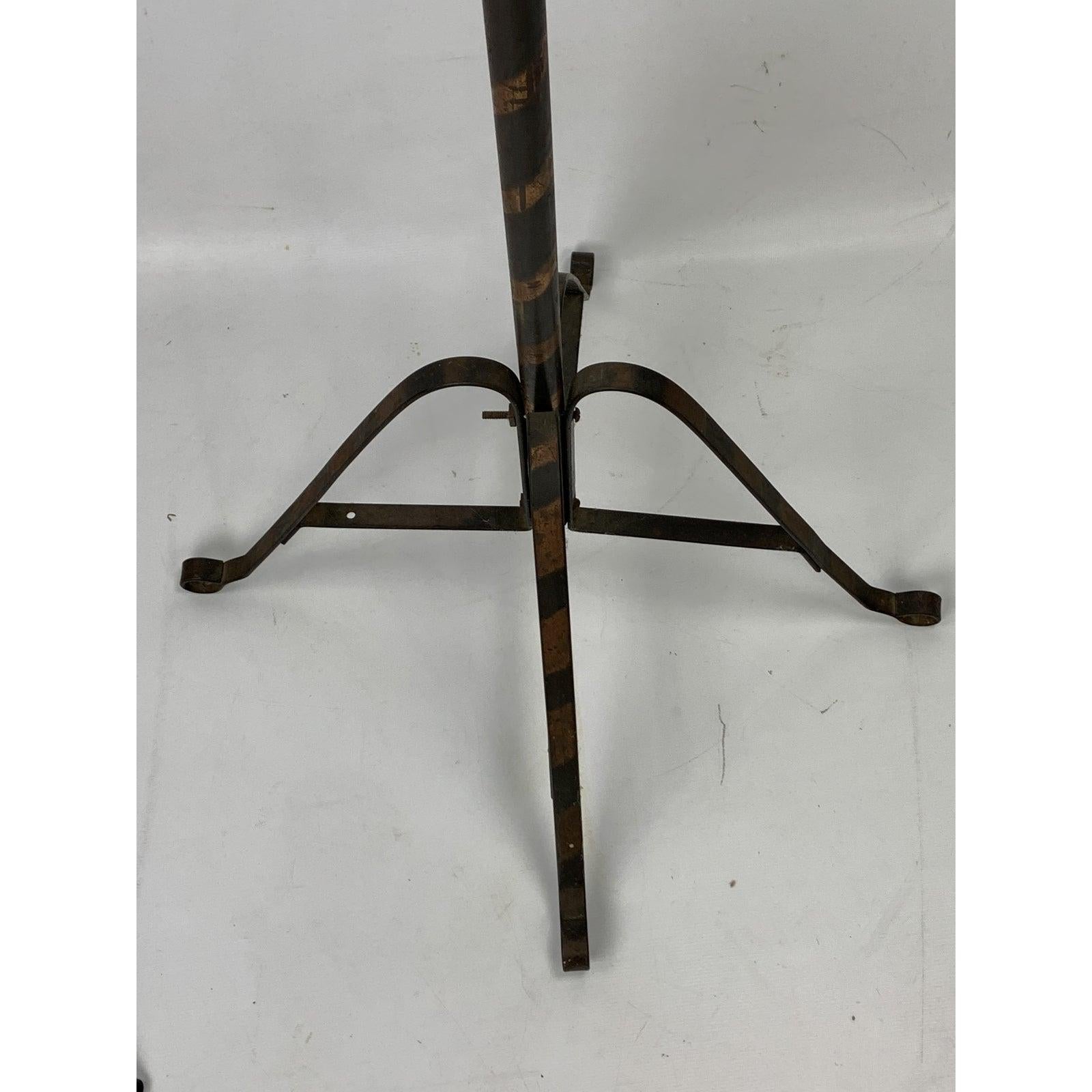Metal 1890s High Quality Castiron/Copper Coat Rack For Sale