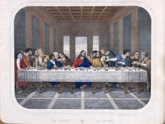 1890s, "La Cène (The Last Supper) after Leonardo da Vinci" - MAESANI Paris