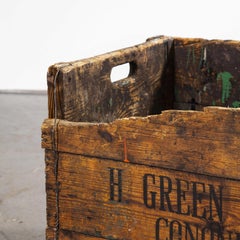 1890s Large Mill Decorative Pine Crate 'Crate 4'