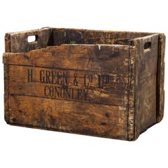 1890s Large Mill Decorative Pine Crate 'Crate 4'