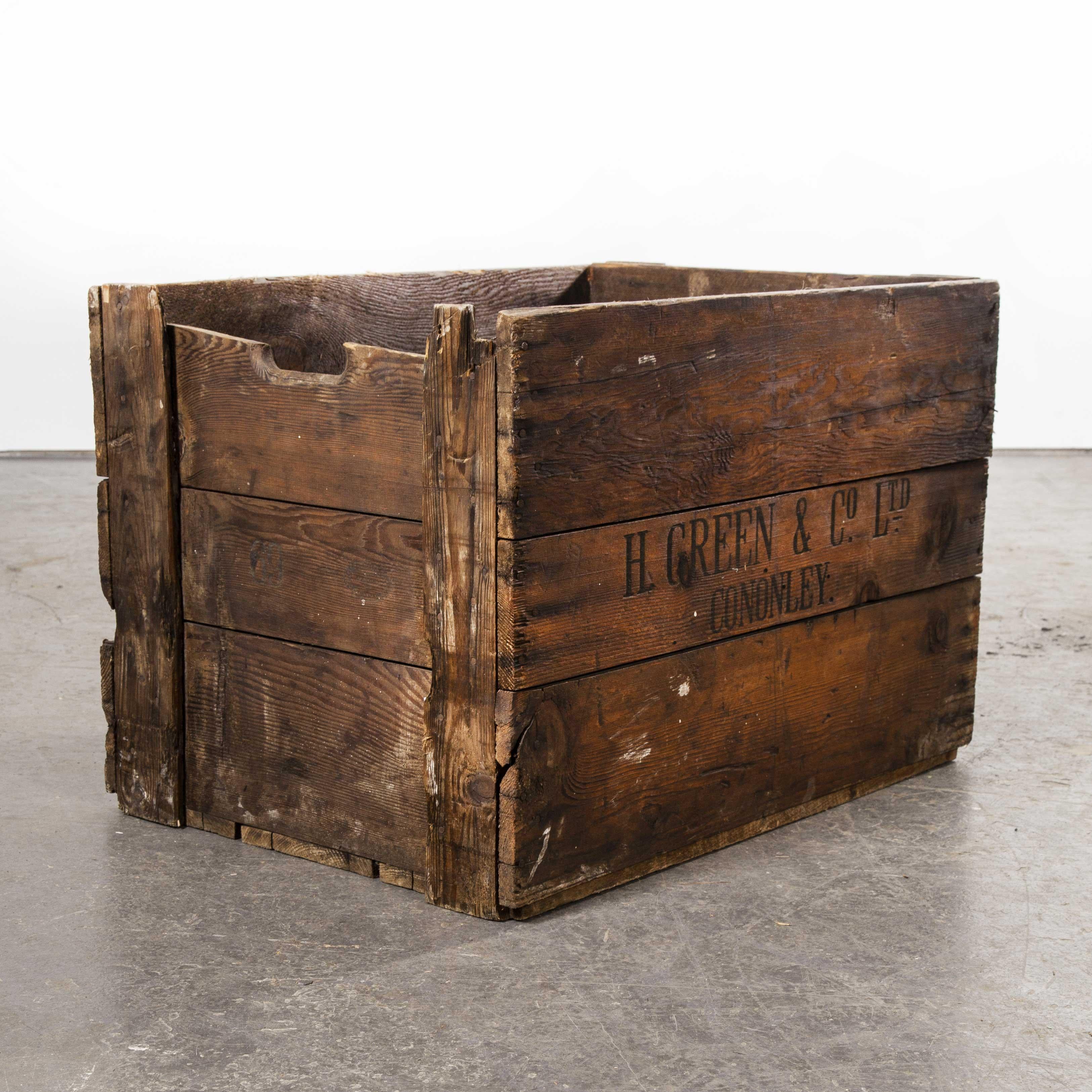 antique crate