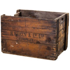 1890s Large Mill Decorative Pine Crate 'Crate 5'