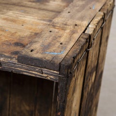 1890s Large Mill Decorative Pine Crate 'Crate 6'