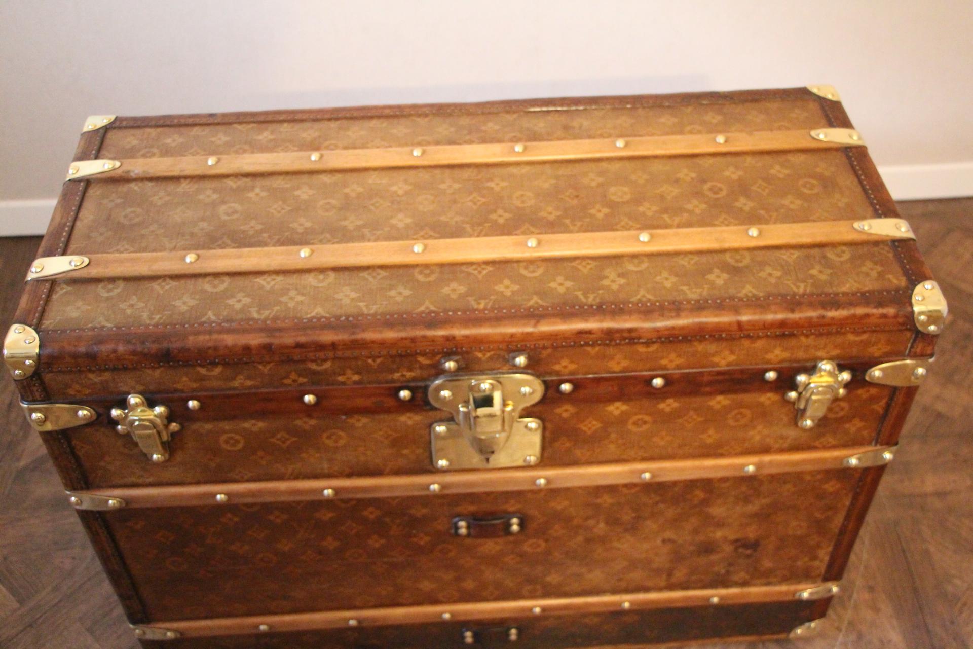 1890s Louis Vuitton Shoe Trunk, Louis Vuitton Trunk, Louis Vuitton Steamer Trunk 3