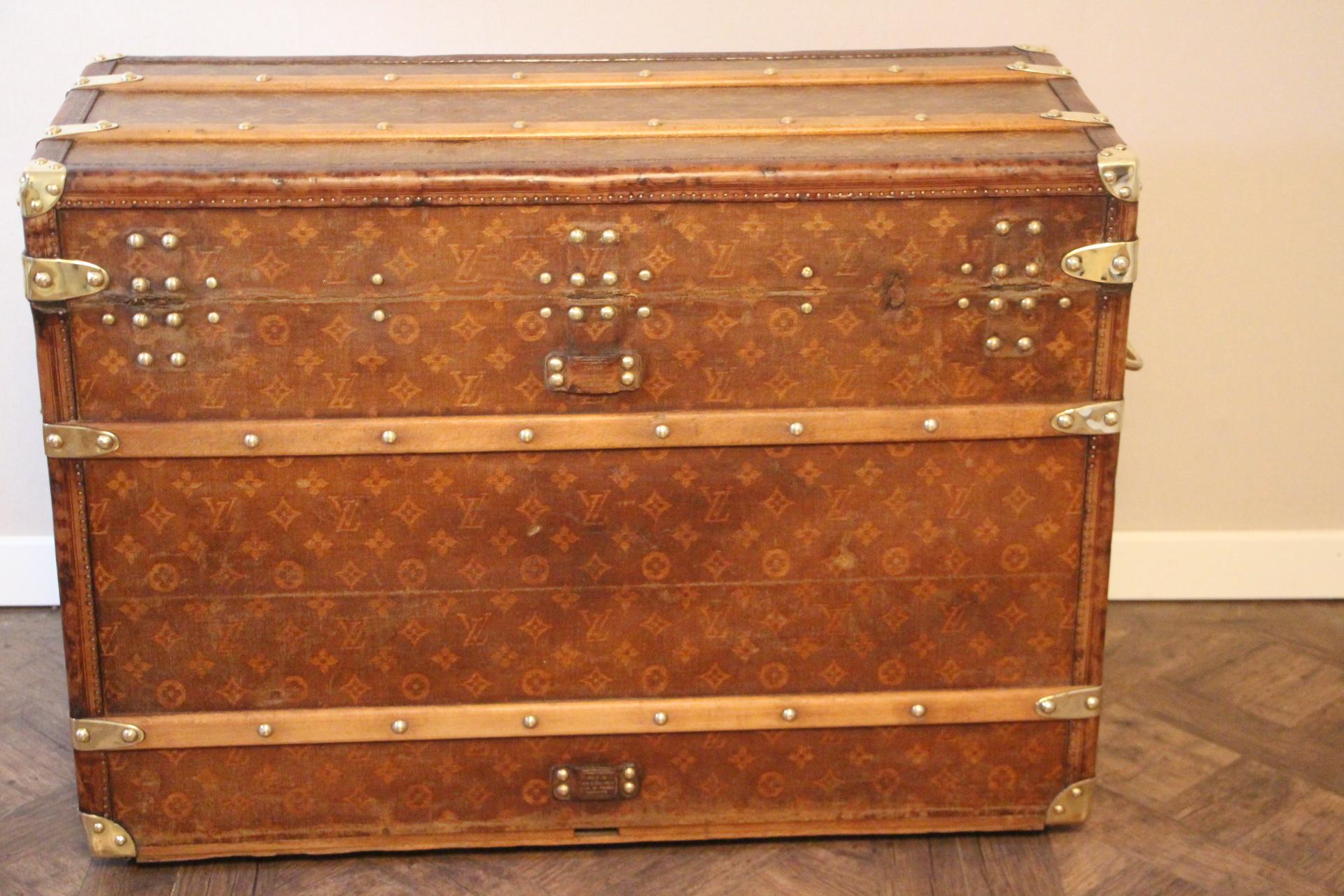 1890s Louis Vuitton Shoe Trunk, Louis Vuitton Trunk, Louis Vuitton Steamer Trunk 1