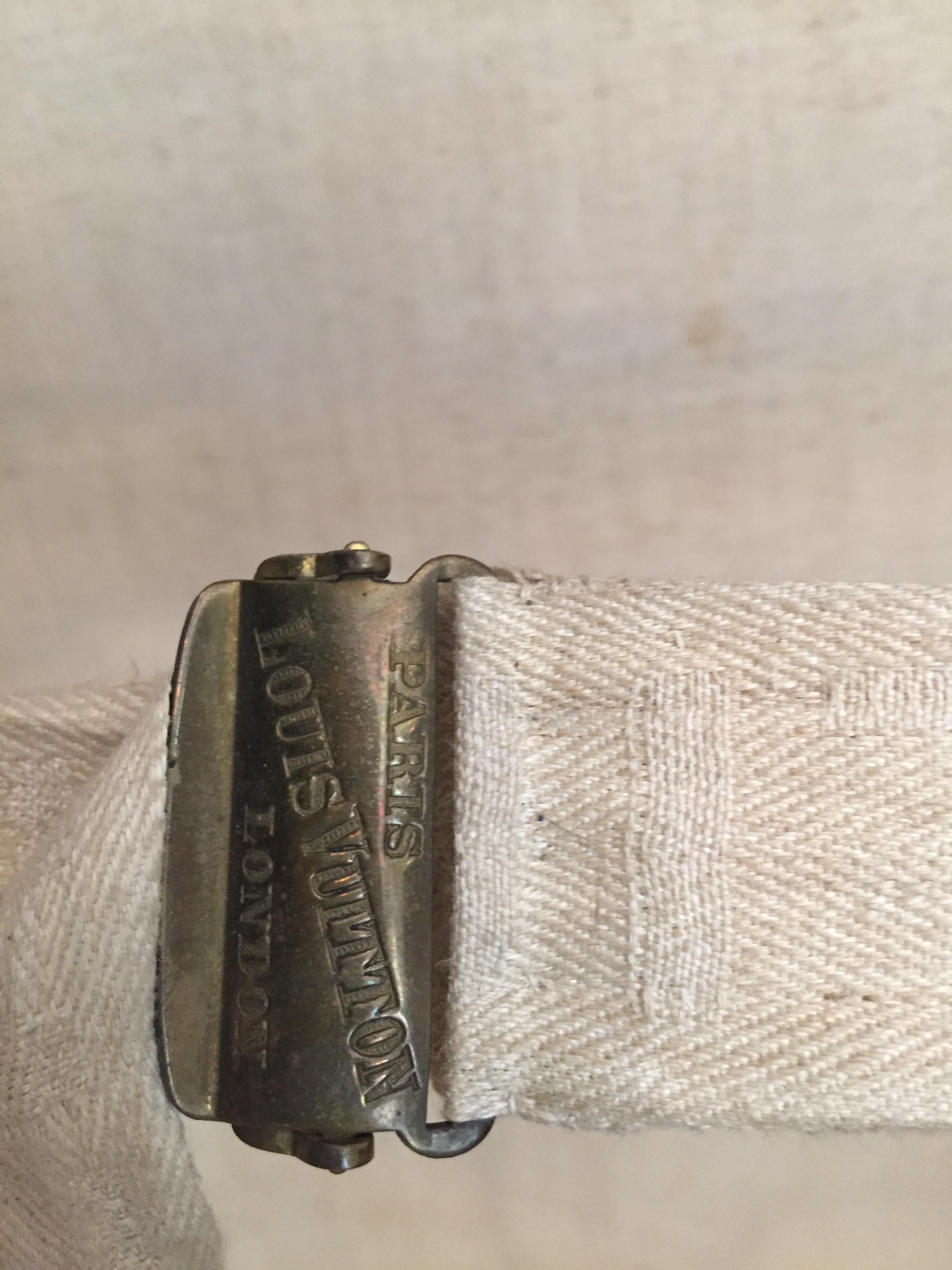 Francese Baule a vapore Louis Vuitton del 1890