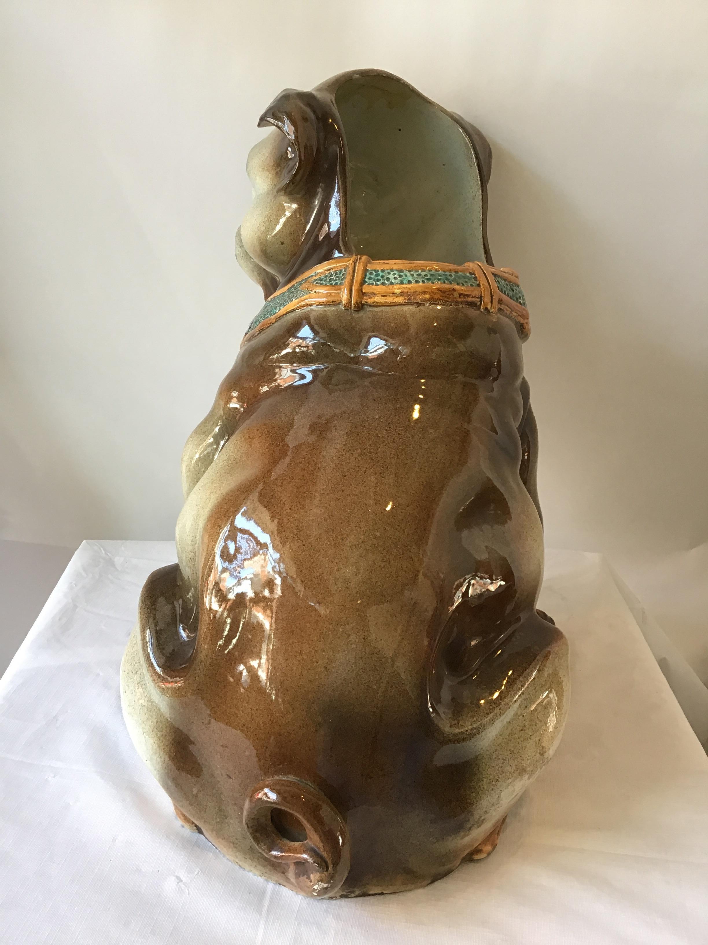 sweet pea bulldog ceramic