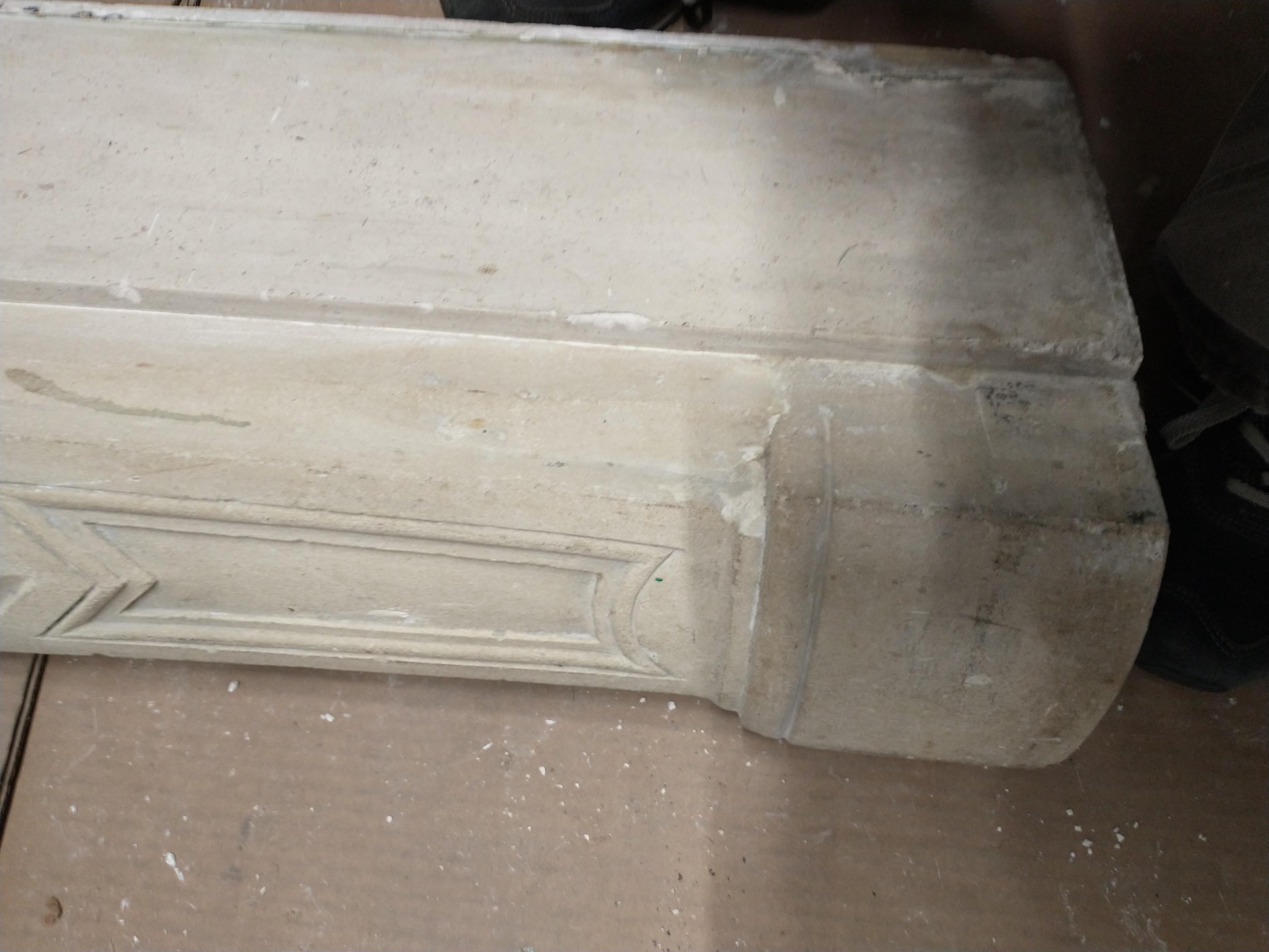 Louis XV French Carved Limestone Mantel Waldorf Astoria Hotel  For Sale 11