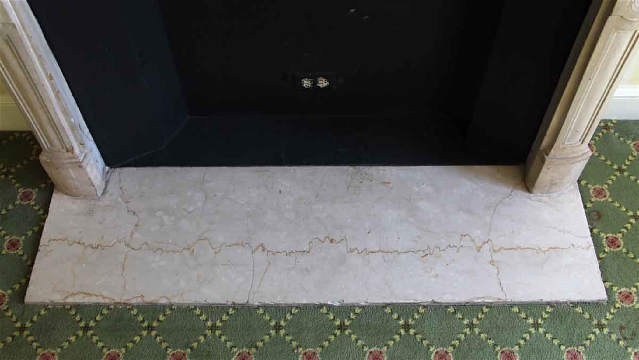 NYC Waldorf Astoria Hotel Limestone Mantel Louis XV Hand Carved French For Sale 4