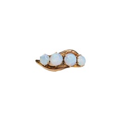 1890s Opal Ring in Two-Tone Gold
