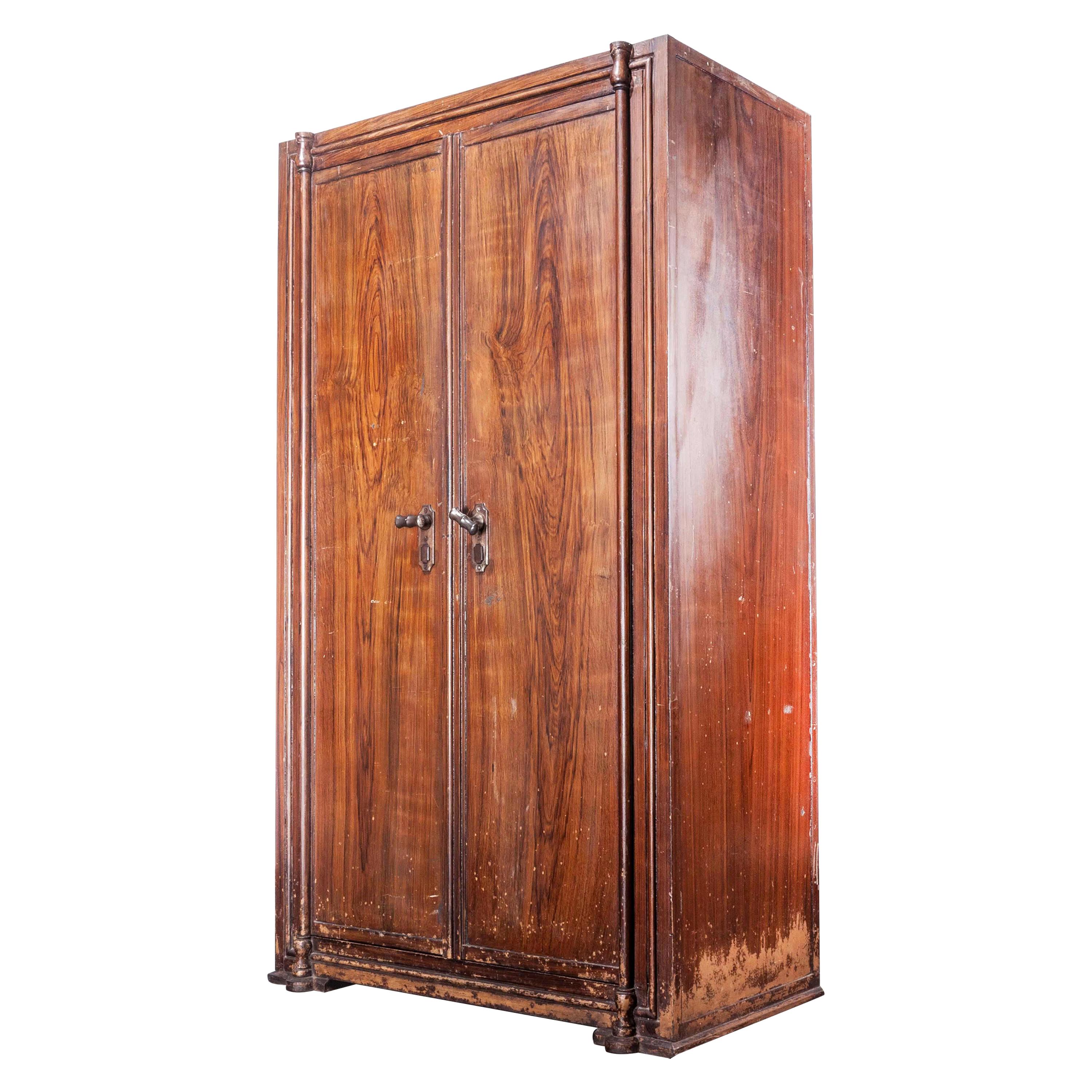 1890s Original Patented Fireproof Large Cabinet by Tanczos of Vienna