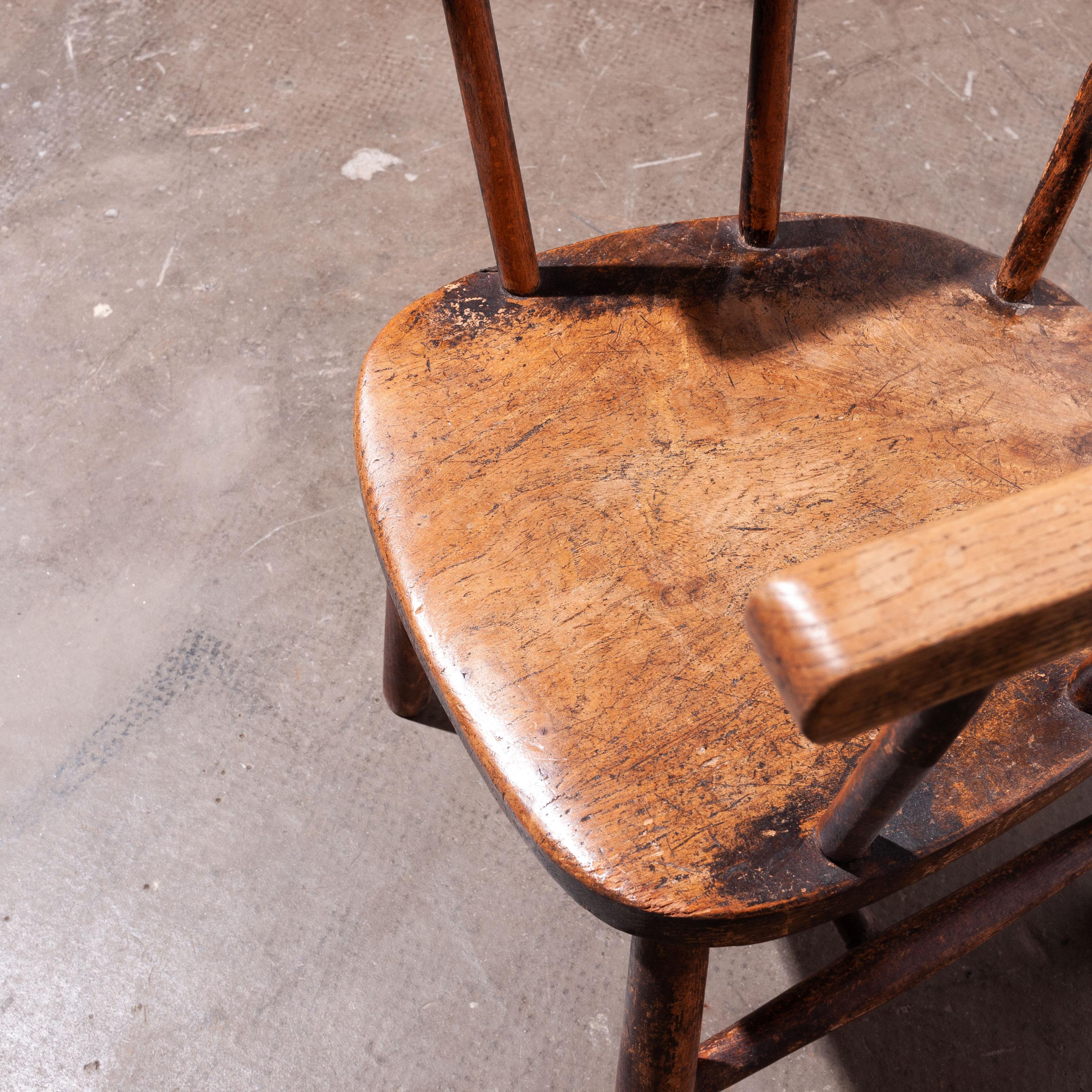 1890s Pair of Victorian Childs Chairs 2