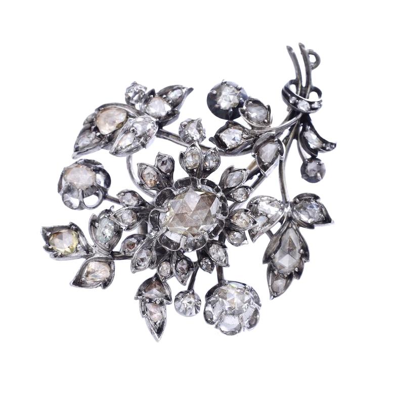 Broche « fleur » - Antiquités Maison Walesa