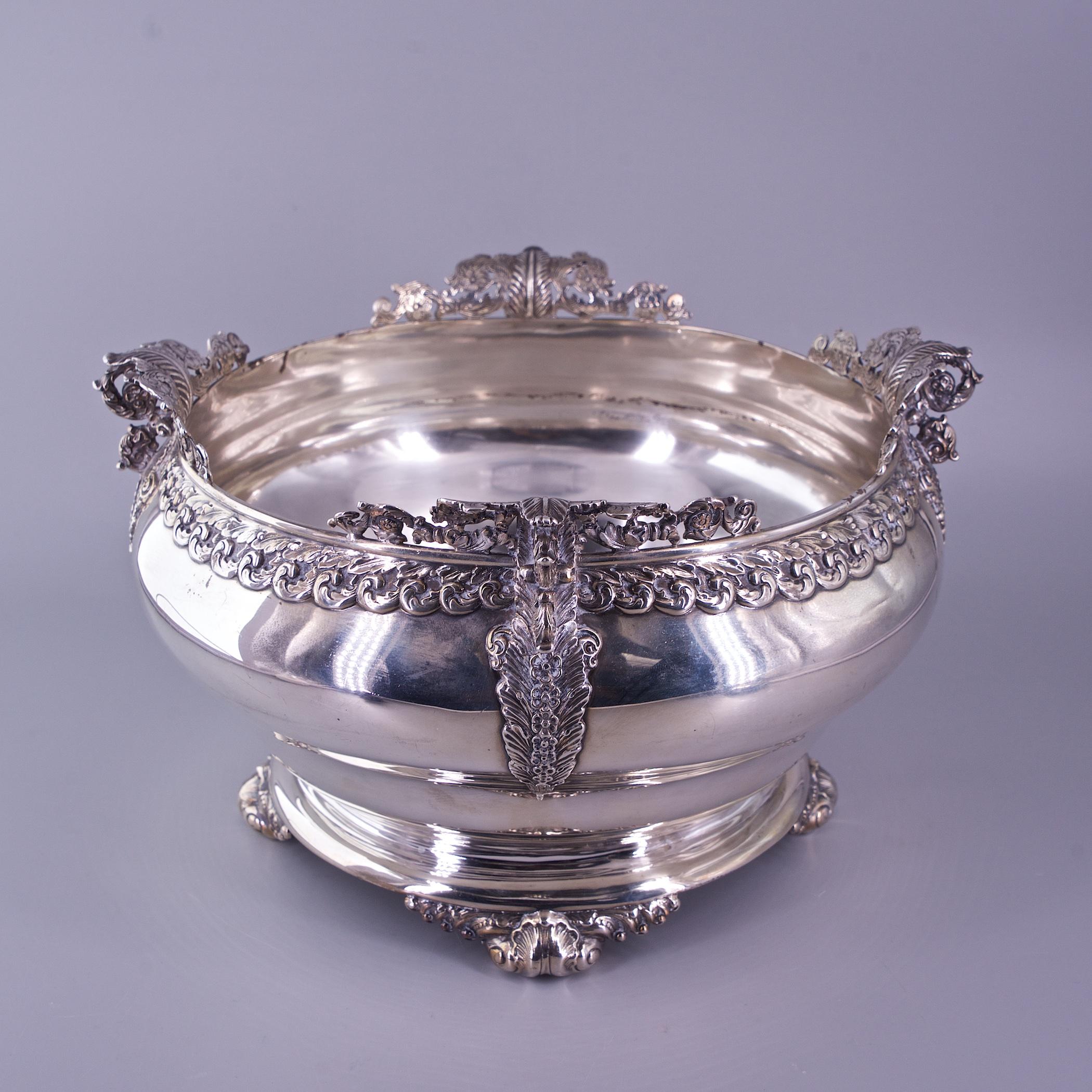 Late Victorian 1890s Tiffany Sterling Centerpiece 