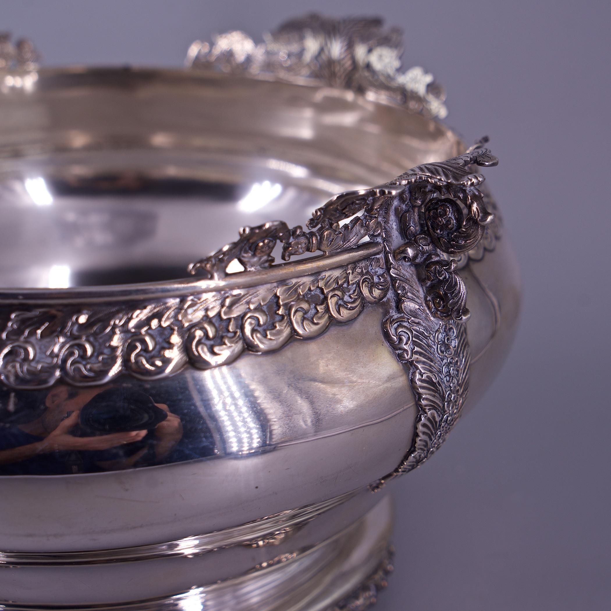 Sterling Silver 1890s Tiffany Sterling Centerpiece 