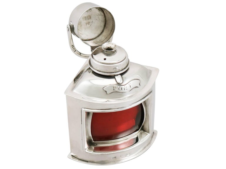 1890s Victorian Sterling Silver Nautical Table Lighters at 1stDibs