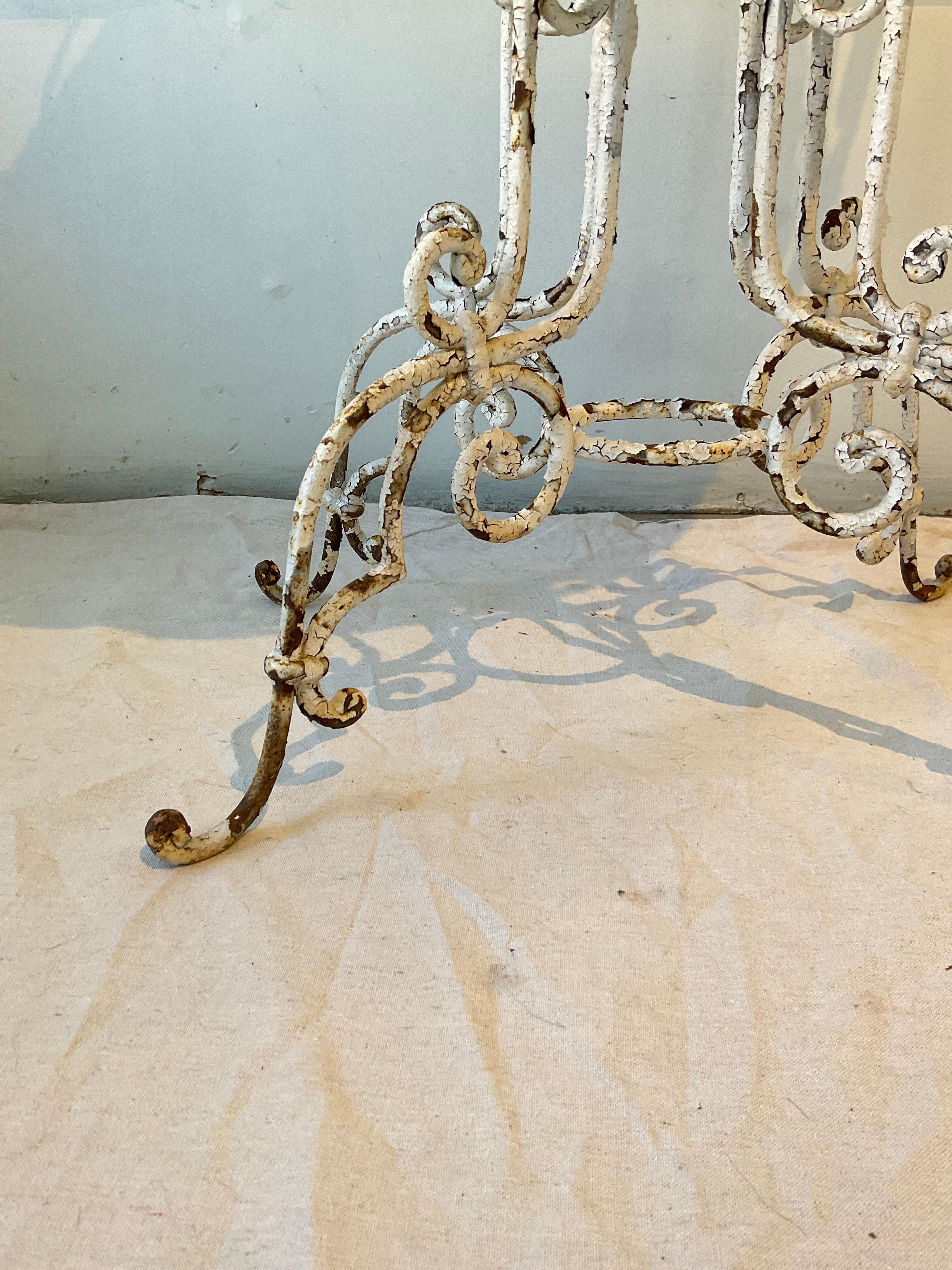 1890s Wrought Iron Planter For Sale 7