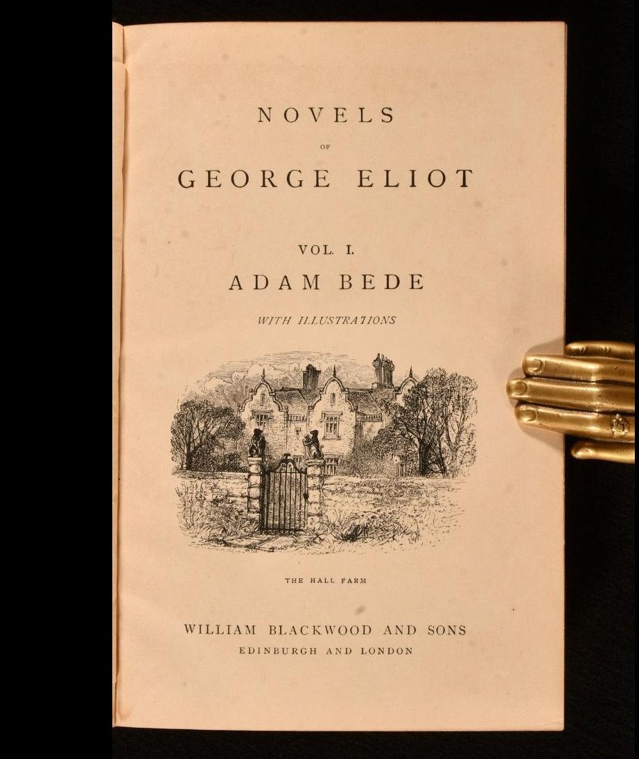 British 1891-1896 The Novels of George Eliot For Sale