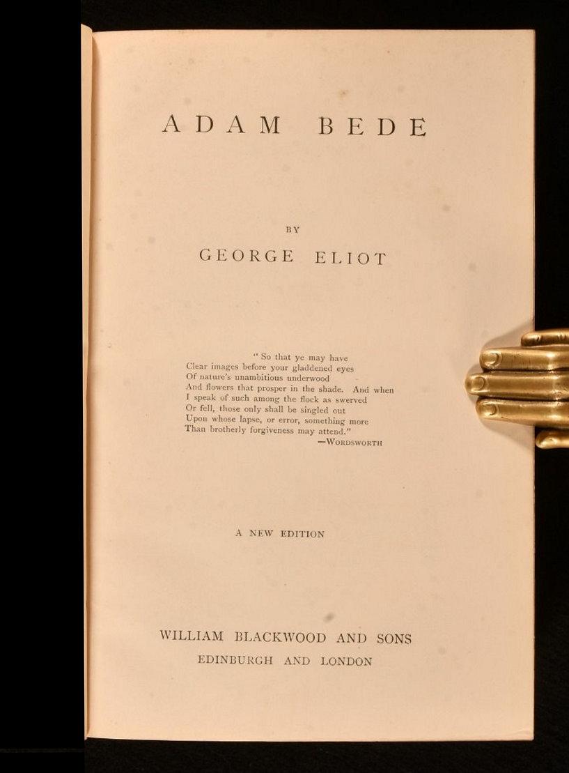 Late 19th Century 1891-1896 The Novels of George Eliot For Sale