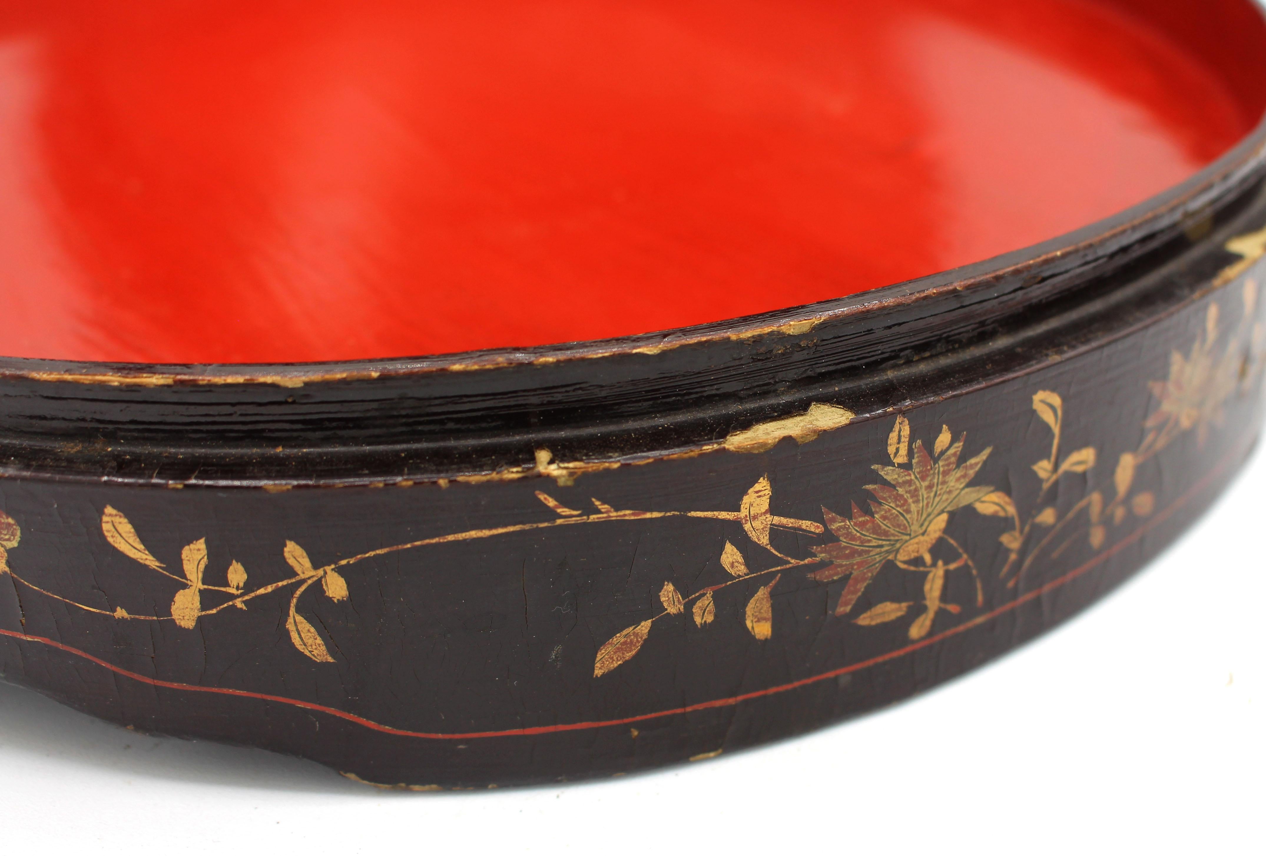 Service à sucre Rose Canton de 6 pièces dans son coffret d'origine, chinois 1891-1911 en vente 3
