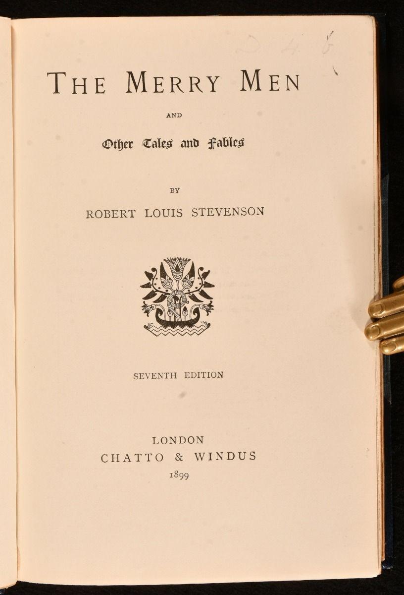1892-1901 Les œuvres de Robert Louis Stevenson en vente 6