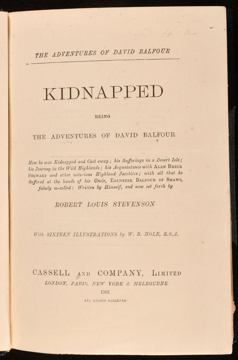 1892-1901 Les œuvres de Robert Louis Stevenson en vente 13