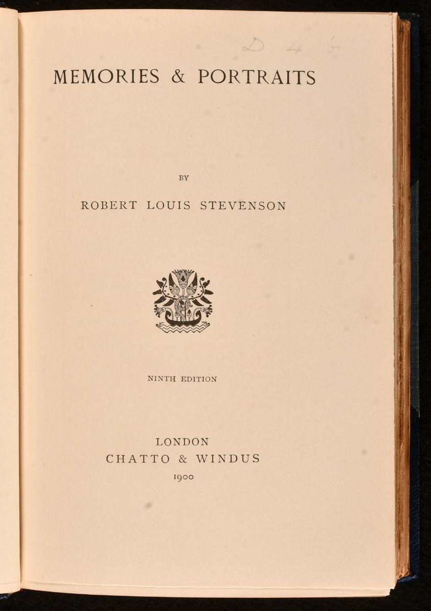 1892-1901 Les œuvres de Robert Louis Stevenson Bon état - En vente à Bath, GB