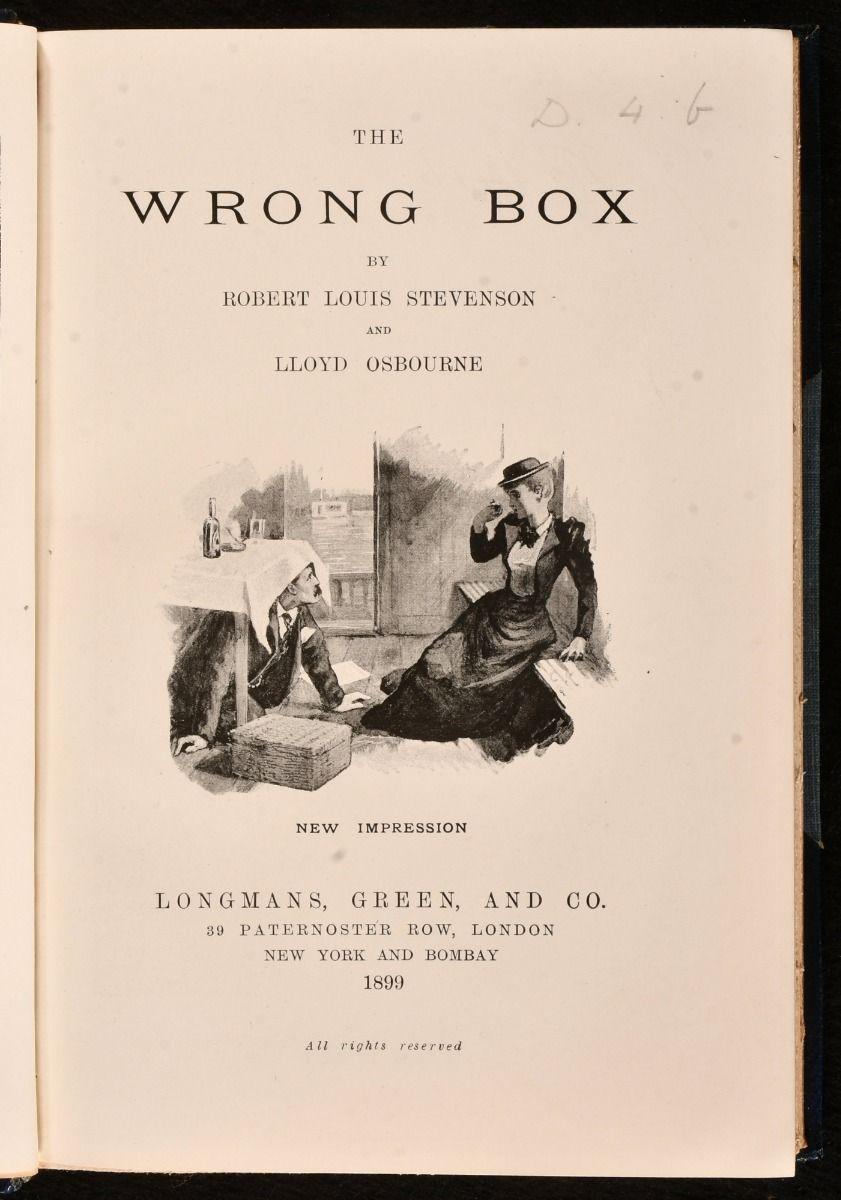 1892-1901 Les œuvres de Robert Louis Stevenson en vente 3