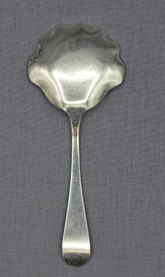 1892 Rose Pattern Sterling Silver Bon Bon Spoon by Stieff