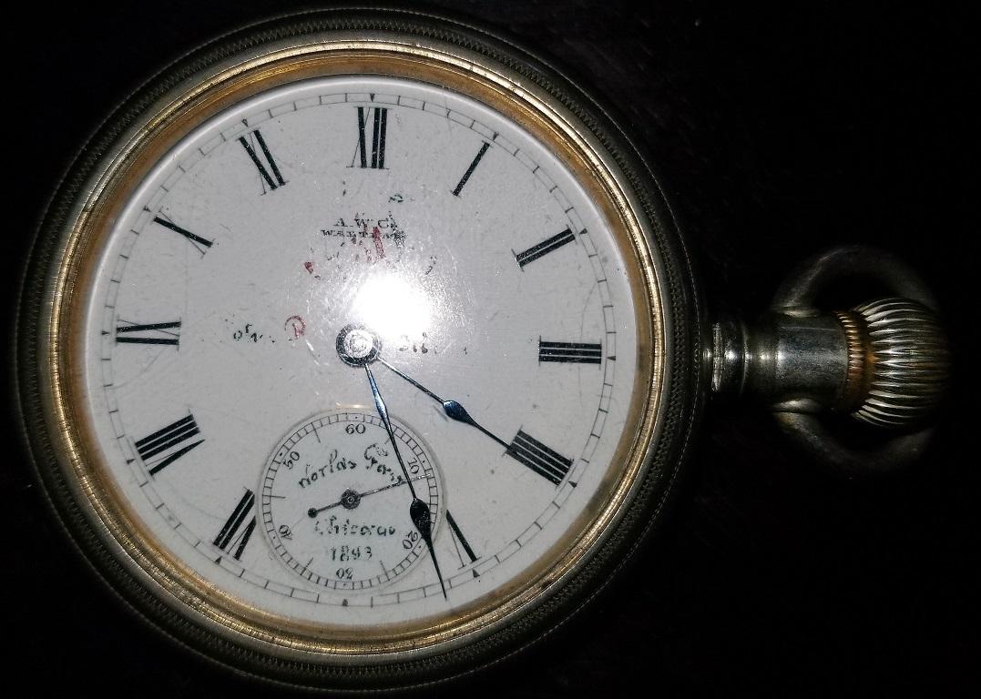 1893 Chicago World’s Fair Waltham Pocket Watch 2