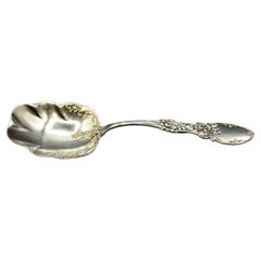 Antique 1893 Sterling Silver Berry Spoon by Frank Whiting