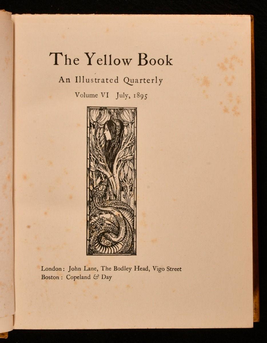 1894-1949 The Yellow Book: An Illustrated Quarterly For Sale 11