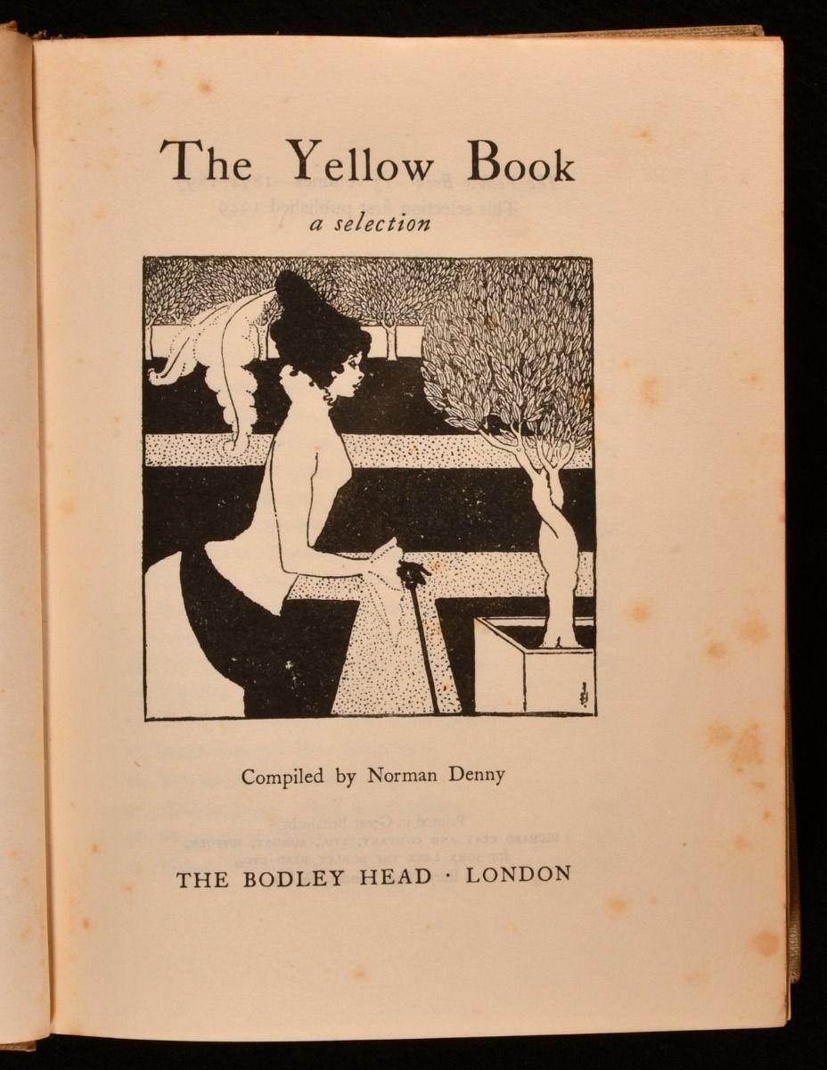1894-1949 The Yellow Book: An Illustrated Quarterly For Sale 13