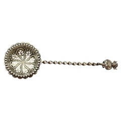 1894 English Sheffield Sterling Silver Sifting Ladle