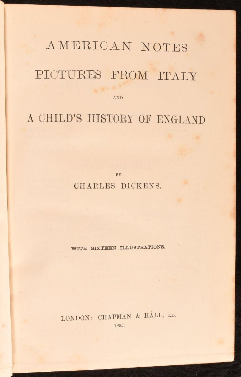 1894 Las obras de Charles Dickens Británico en venta
