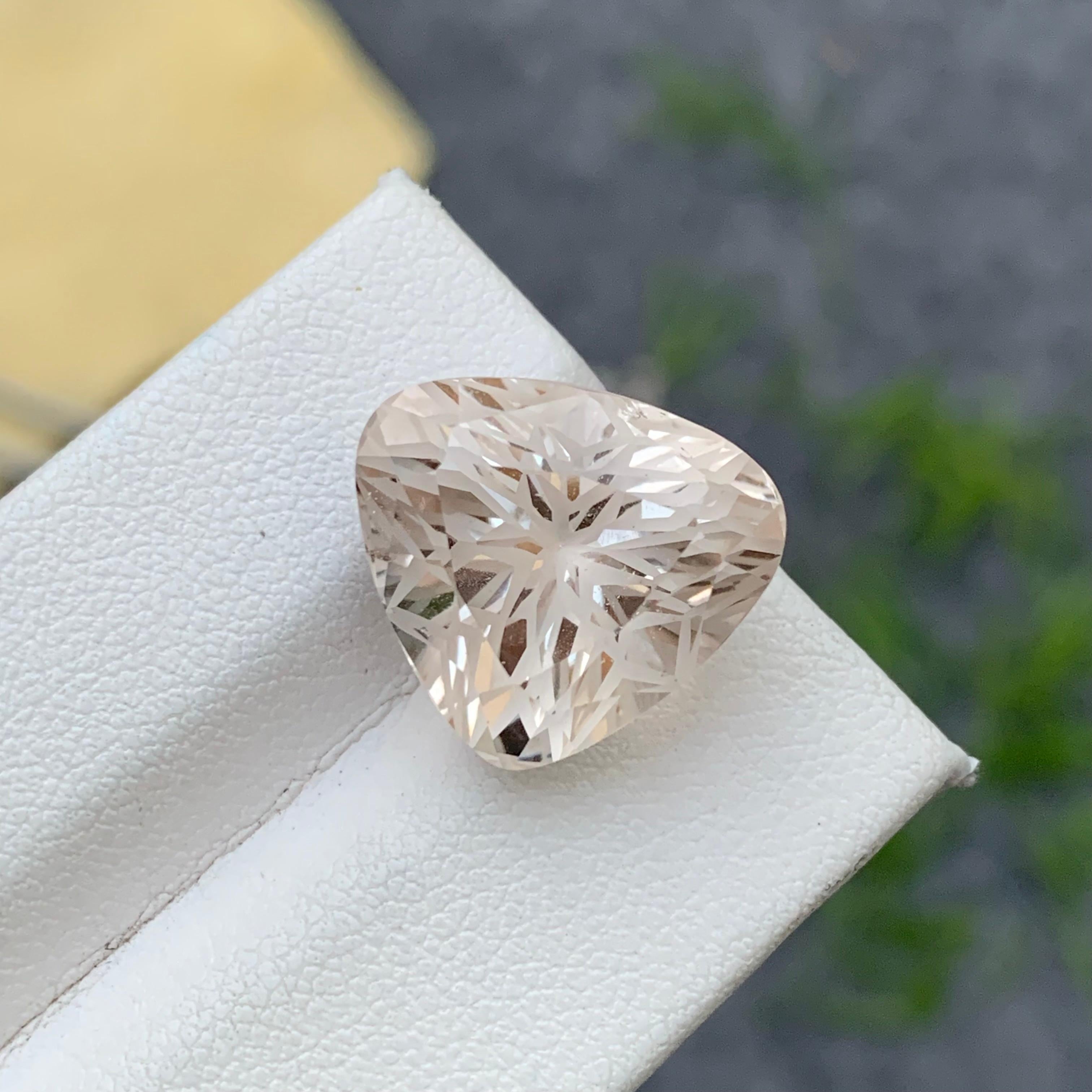 18,95 Karat natürlicher loser Topas im Blumenschliff für Ringschmuck (Arts and Crafts) im Angebot