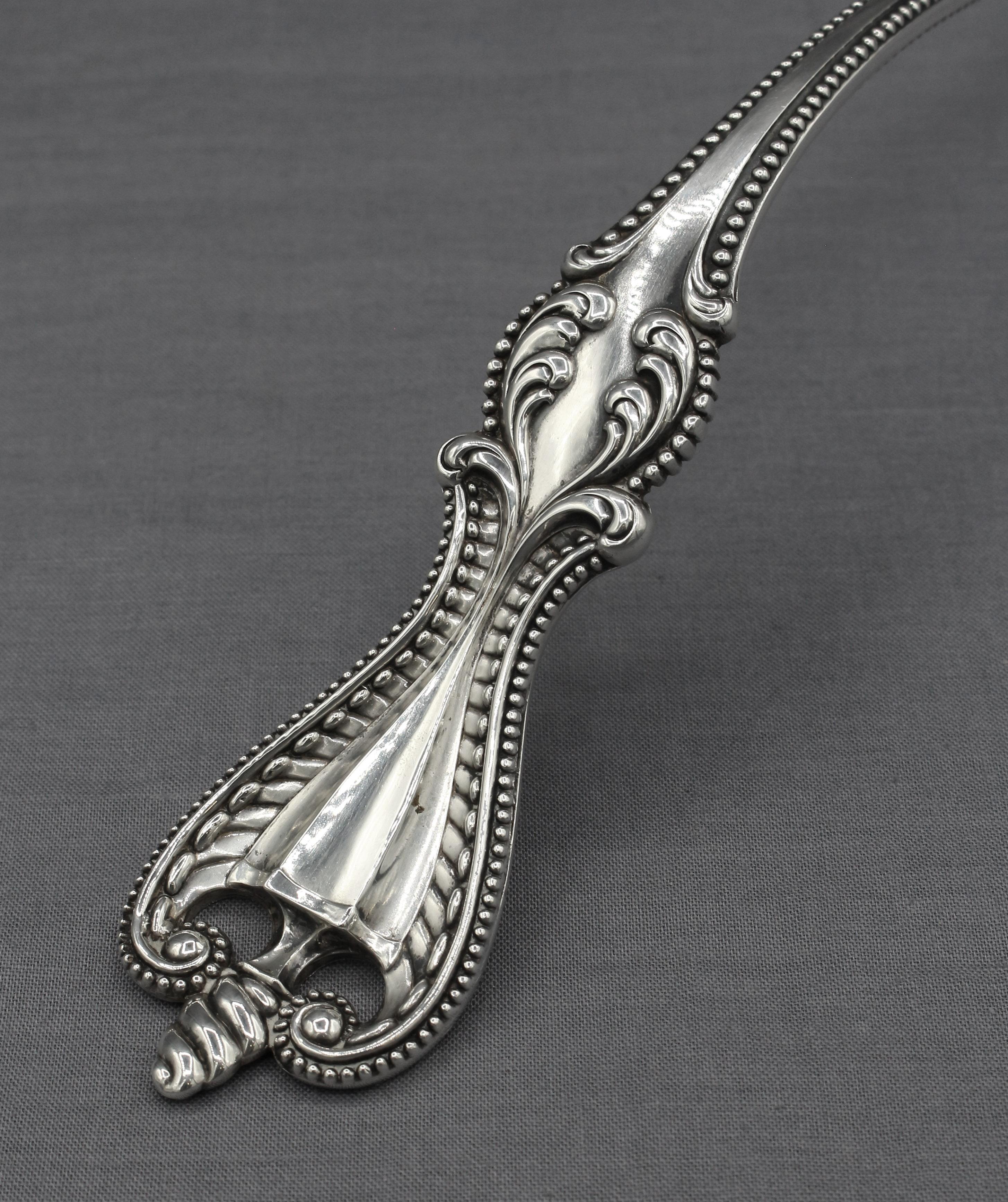 Louche à soupe ou à punch Old Colonial en argent sterling de 1895 par Towle Bon état - En vente à Chapel Hill, NC