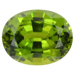 18.96ct Radiant Oval Peridot – Perfect for Custom Luxury Jewelry or Collectors