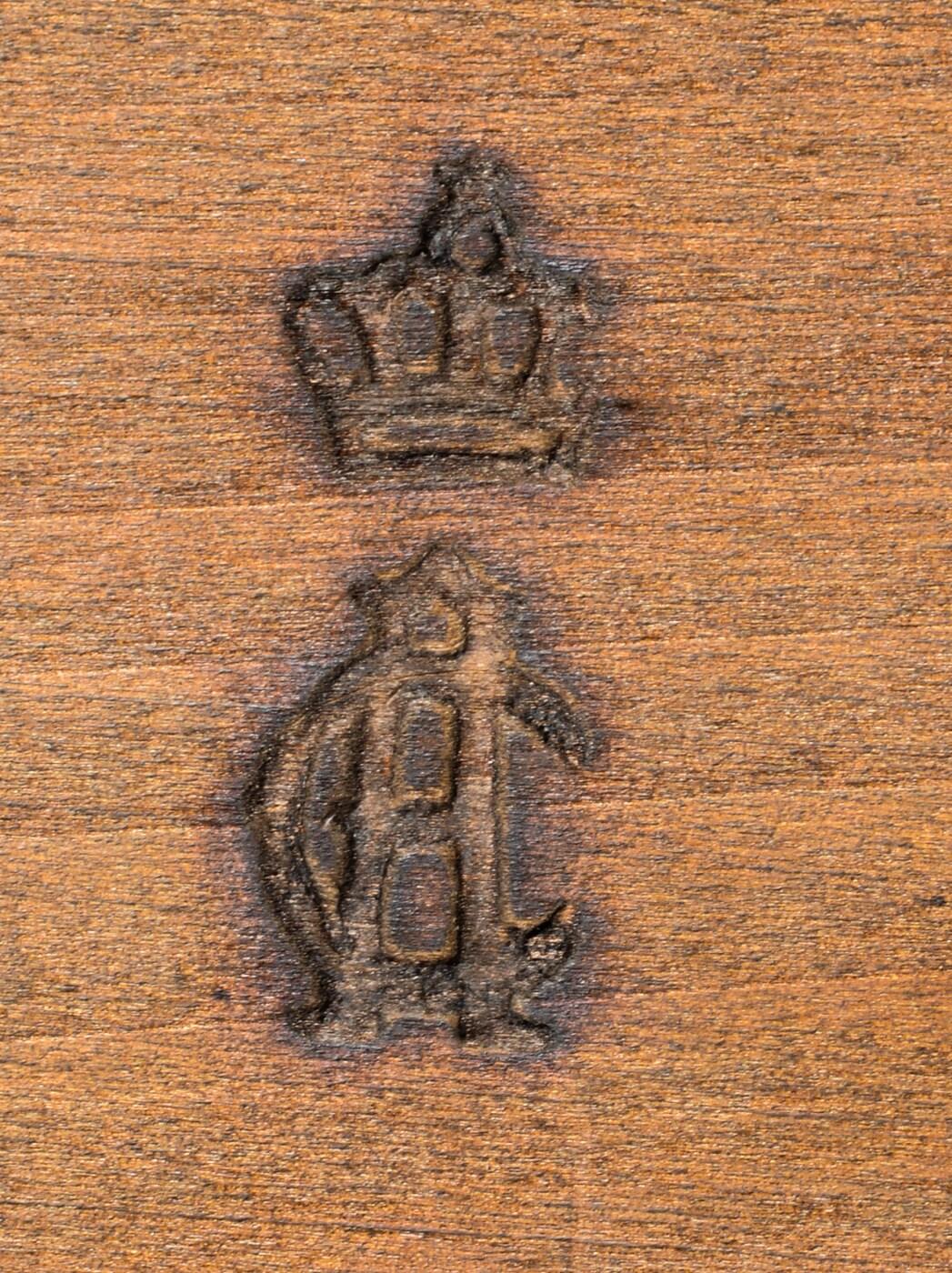 Bois de feuillus Bureau pour femmes de style rococo du 19ème siècle de la collection Royal en vente