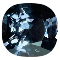 1.89Ct Burmese Bluish Grey Spinel 7.4x7.1x4.5mm