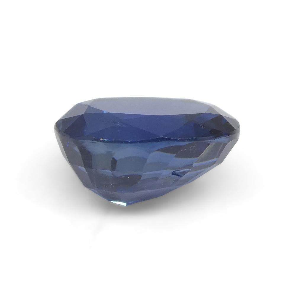 1.89ct Oval Blue Sapphire from Nigeria For Sale 7